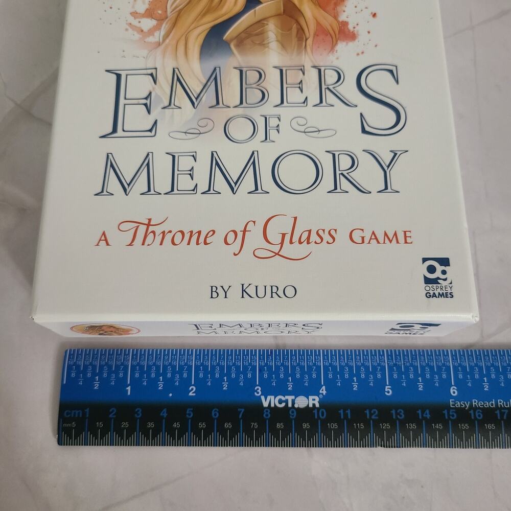 Throne of Glass Game Embers Of Memory Kuro Sarah J Maas Card Game - Picture 11 of 11